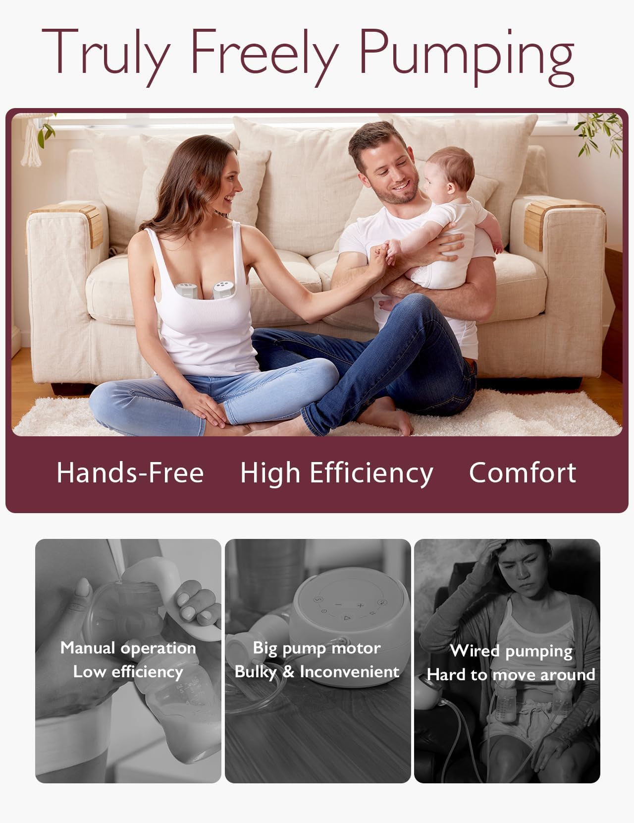 Momcozy S12 Pro wearable pump on the go for hands-free mobility