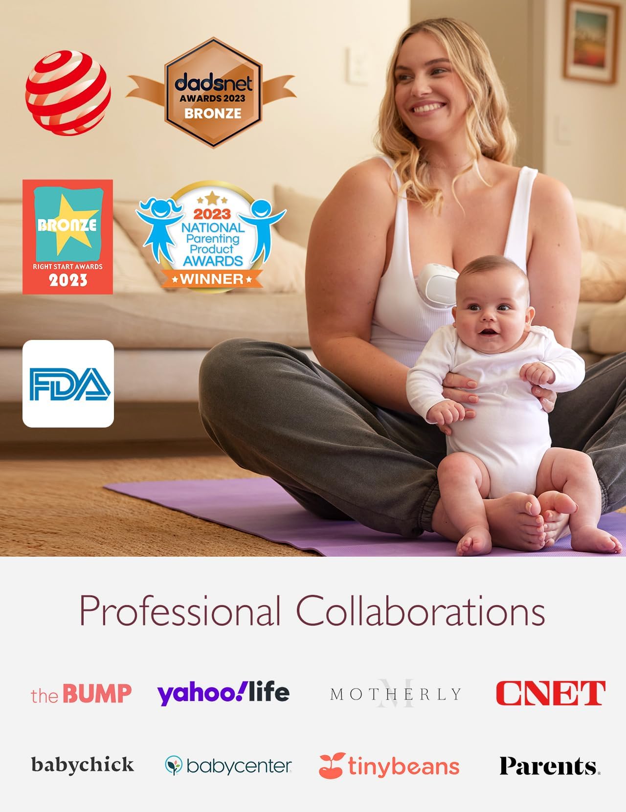 Momcozy S9 Pro outdoor pumping supports moms on the go and day-long flexibility.