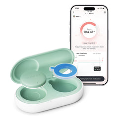 Momcozy smart baby thermometer wearable for instant readings and on the go monitoring
