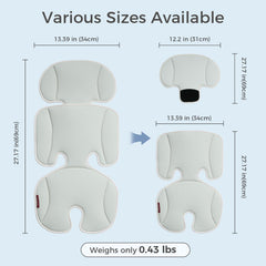 Momcozy stroller cooling pad universal fit for standard harness systems
