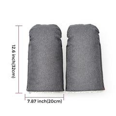Momcozy waterproof mittens protect hands during wet, cold stroller trips