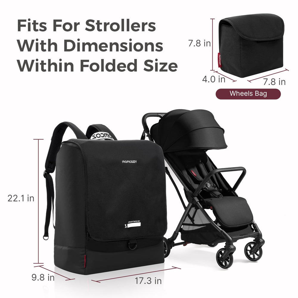 Momcozy ultra-light travel bag keeps weight down while on the go.