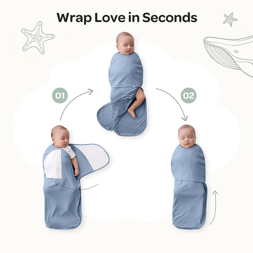 Momcozy Serenity fabric featuring bamboo-viscose blend for breathable night wear.