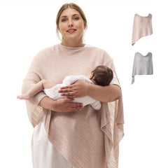 Momcozy Ultra-Light Nursing Cover folded-flat for easy travel and discreet feeding.