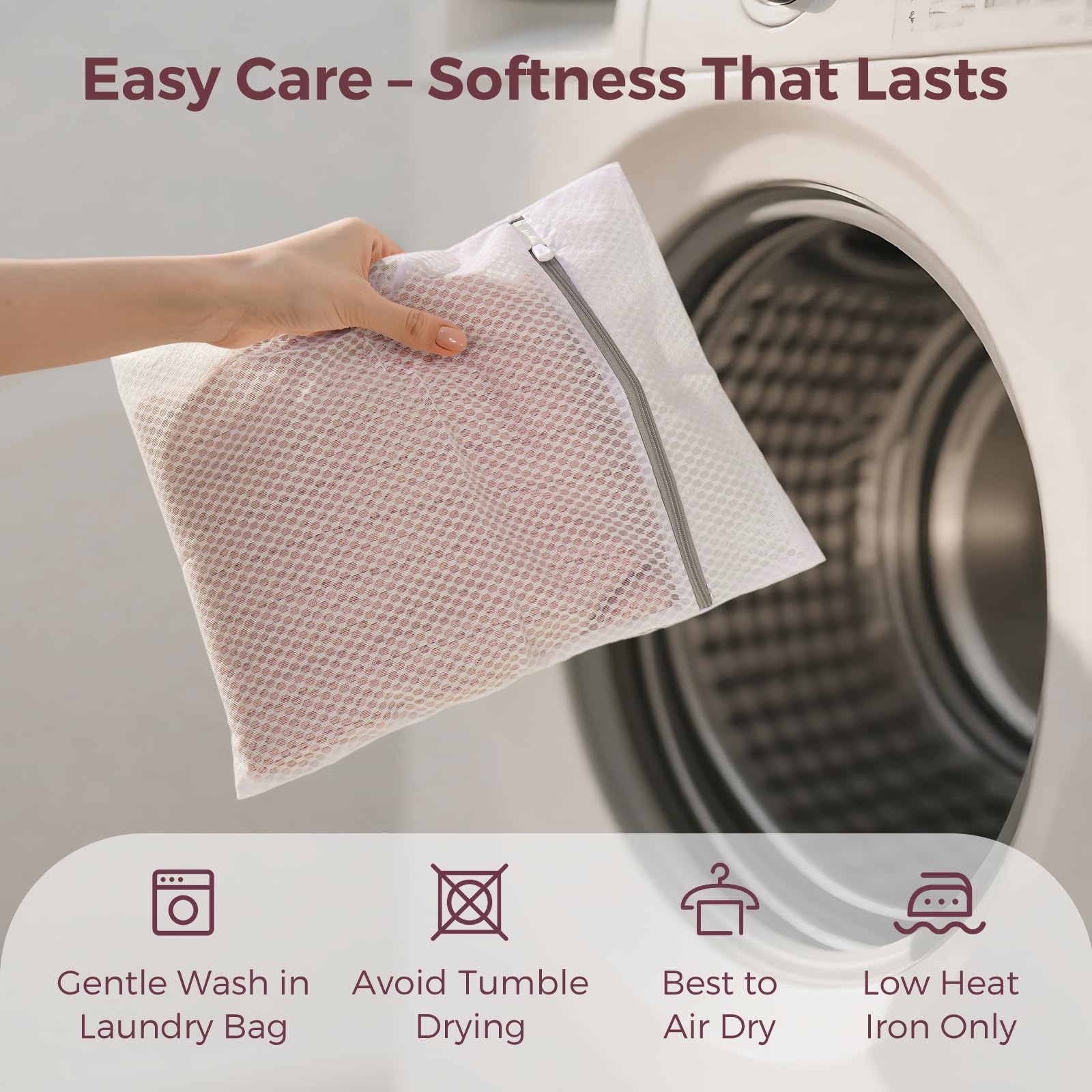 Momcozy Ultra-Light Nursing Cover is machine-washable for easy care and quick refresh.