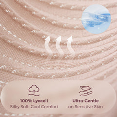 Momcozy Ultra-Light Nursing Cover folds flat for travel-friendly, on-the-go feeding.