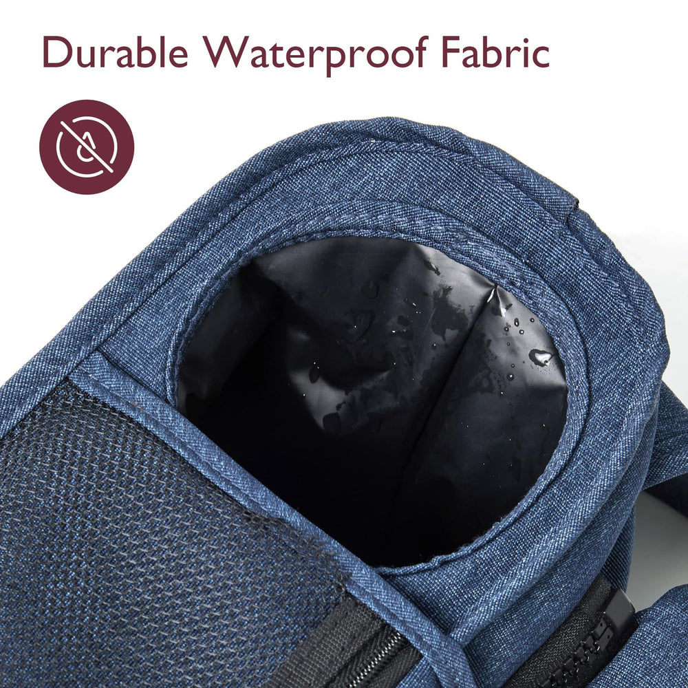 Momcozy universal stroller organizer detachable design allows quick bag-mode transition.