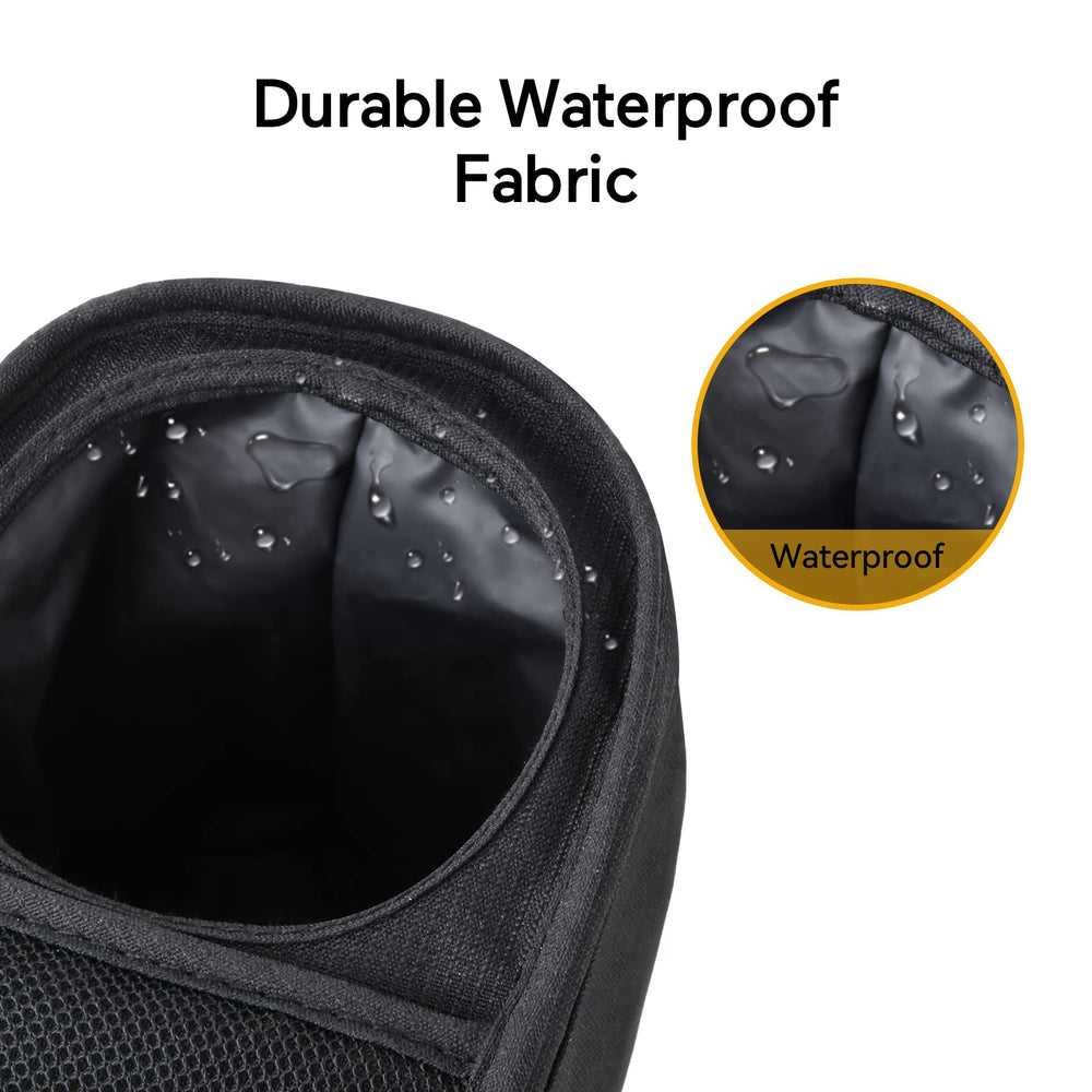 Momcozy water-resistant material protects contents during daily use and weather.