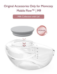 Momcozy upgraded Mobile Flow parts laid out for an efficient pumping setup.