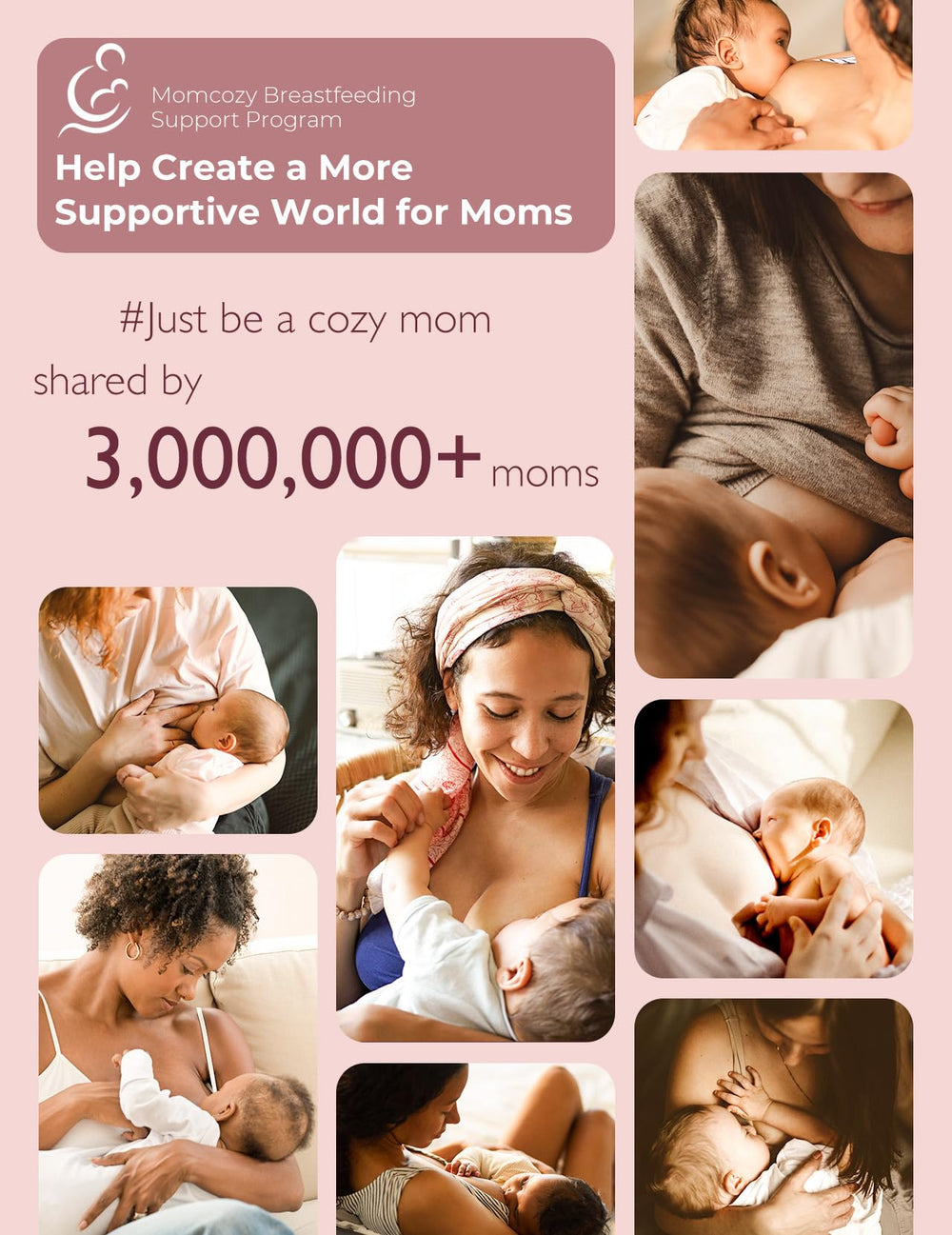 Momcozy V1 Pro with 3 rhythms and 15 levels for customizable comfort.