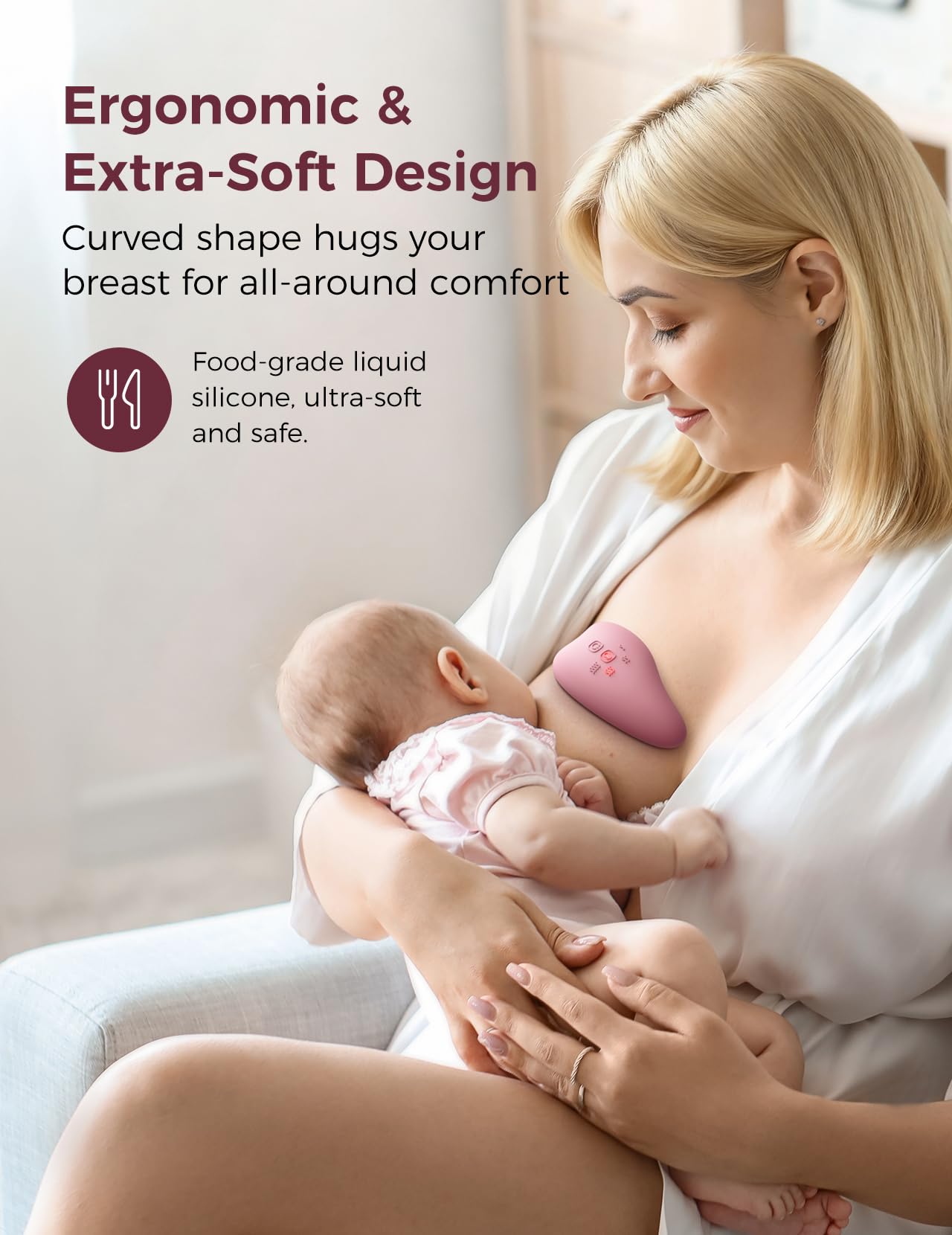 Momcozy Warming Lactation Massager Pro soothing night-use session