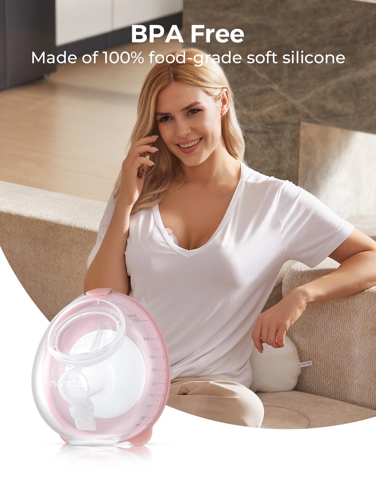 Momcozy washable tubing for easy cleaning and reuse