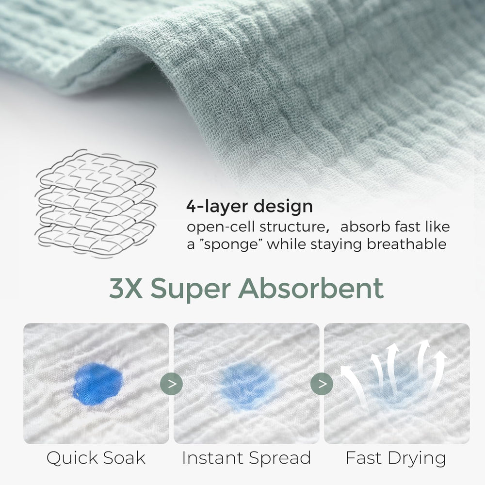 Momcozy soft premium cotton offers gentle contact with newborn skin