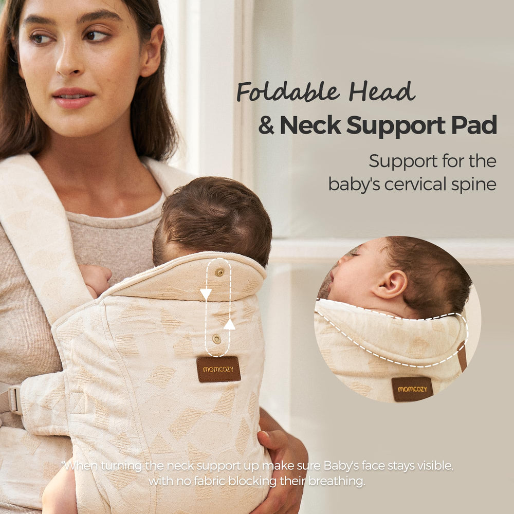 Momcozy WeeSnug jacquard weave texture close-up adds style and durability.