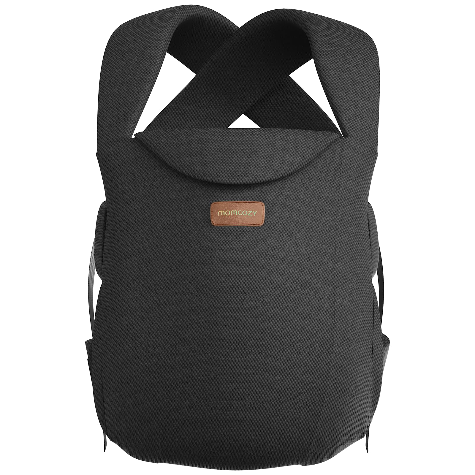 Momcozy WeeSnug newborn carrier soft cotton close-up for snug daytime bonding