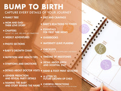 Momentiqa footprint kit with non-contact design for safe baby prints.