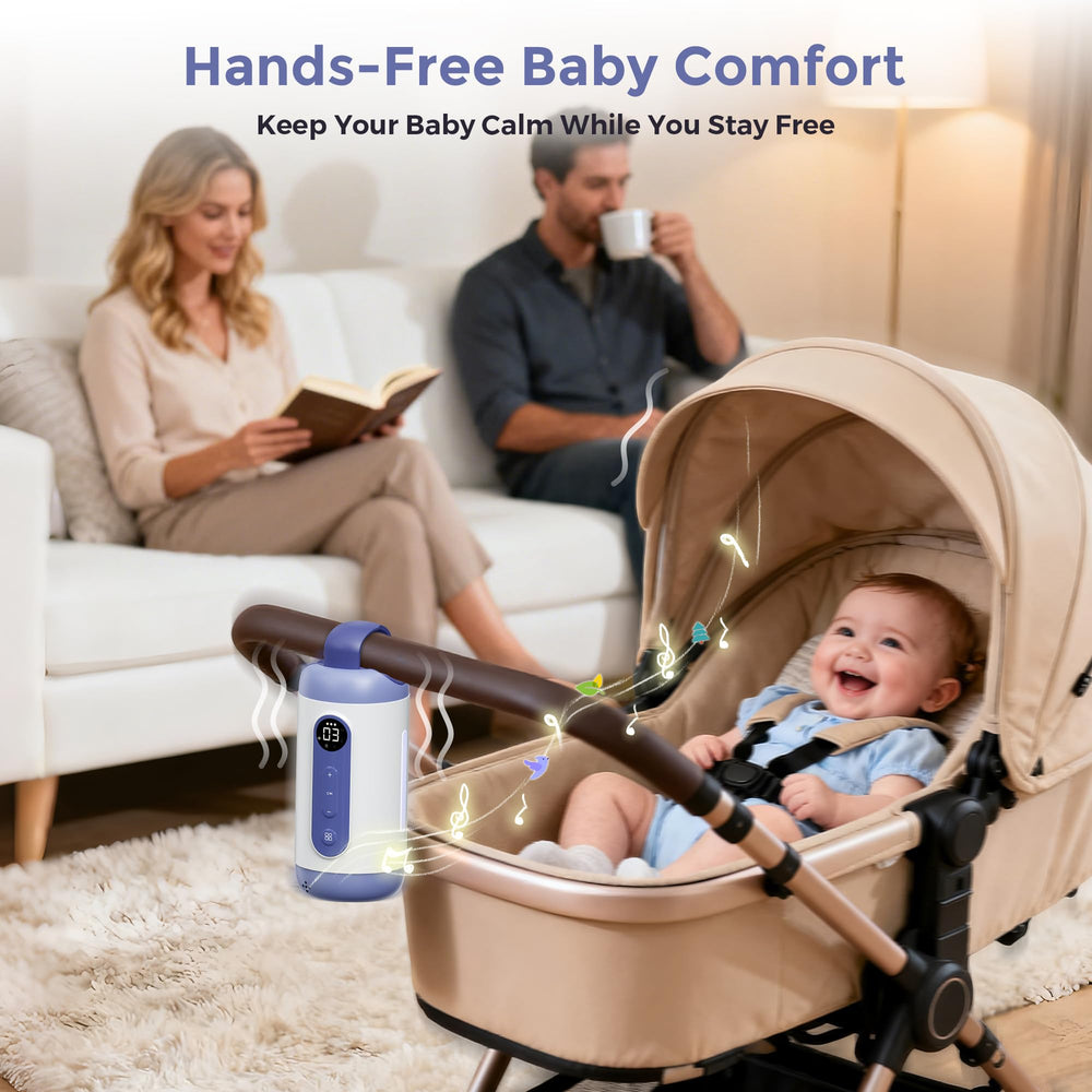 MOMFANN 6-level vibration control showcases customizable comfort for naps