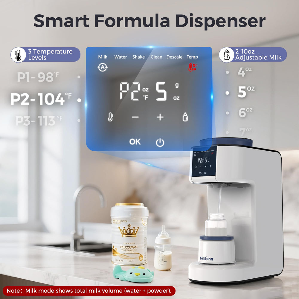 MOMFANN auto shaking base blends formula hands-free