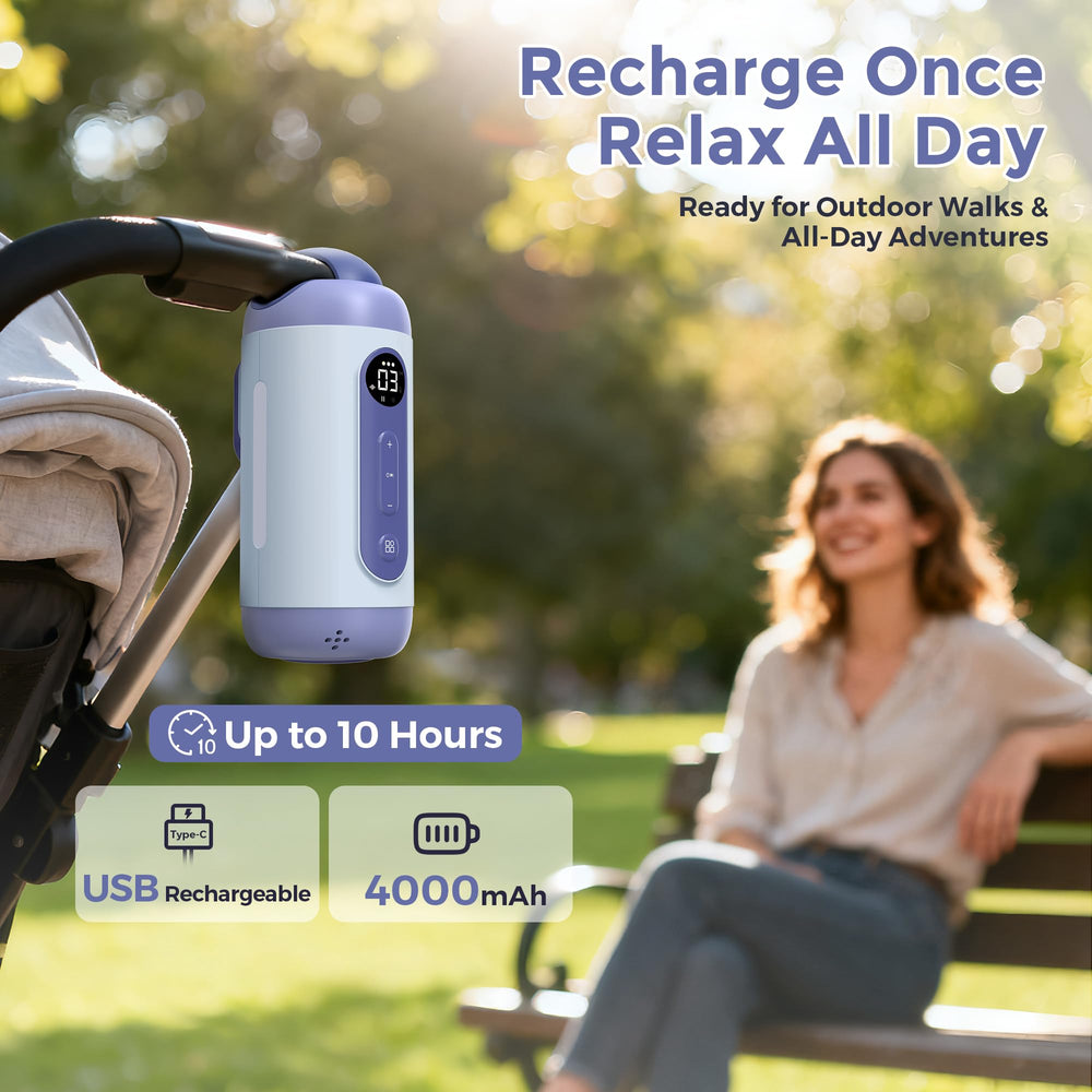 MOMFANN compact all in one design ready for travel and storage