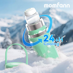 MOMFANN dual 10oz bottles support separate milk storage for sessions.
