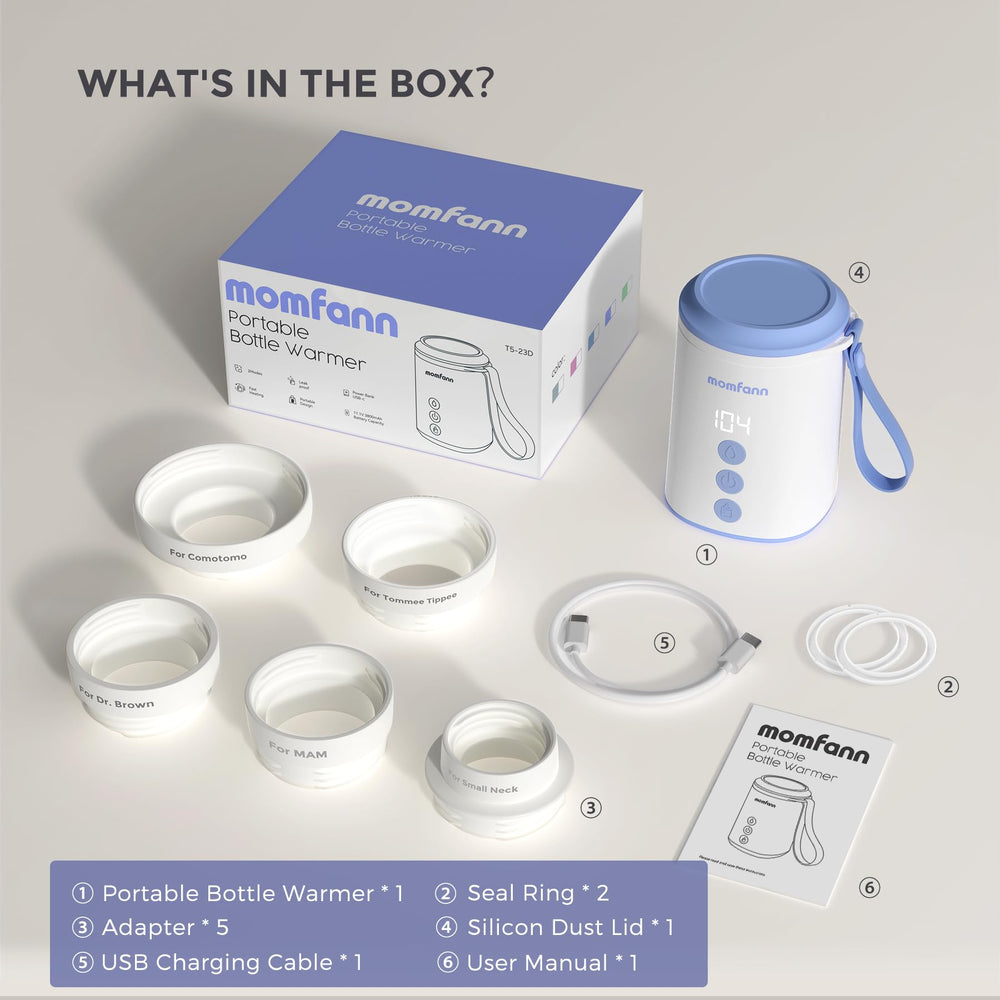 MOMFANN easy-clean design with removable parts and a dust cover after drying