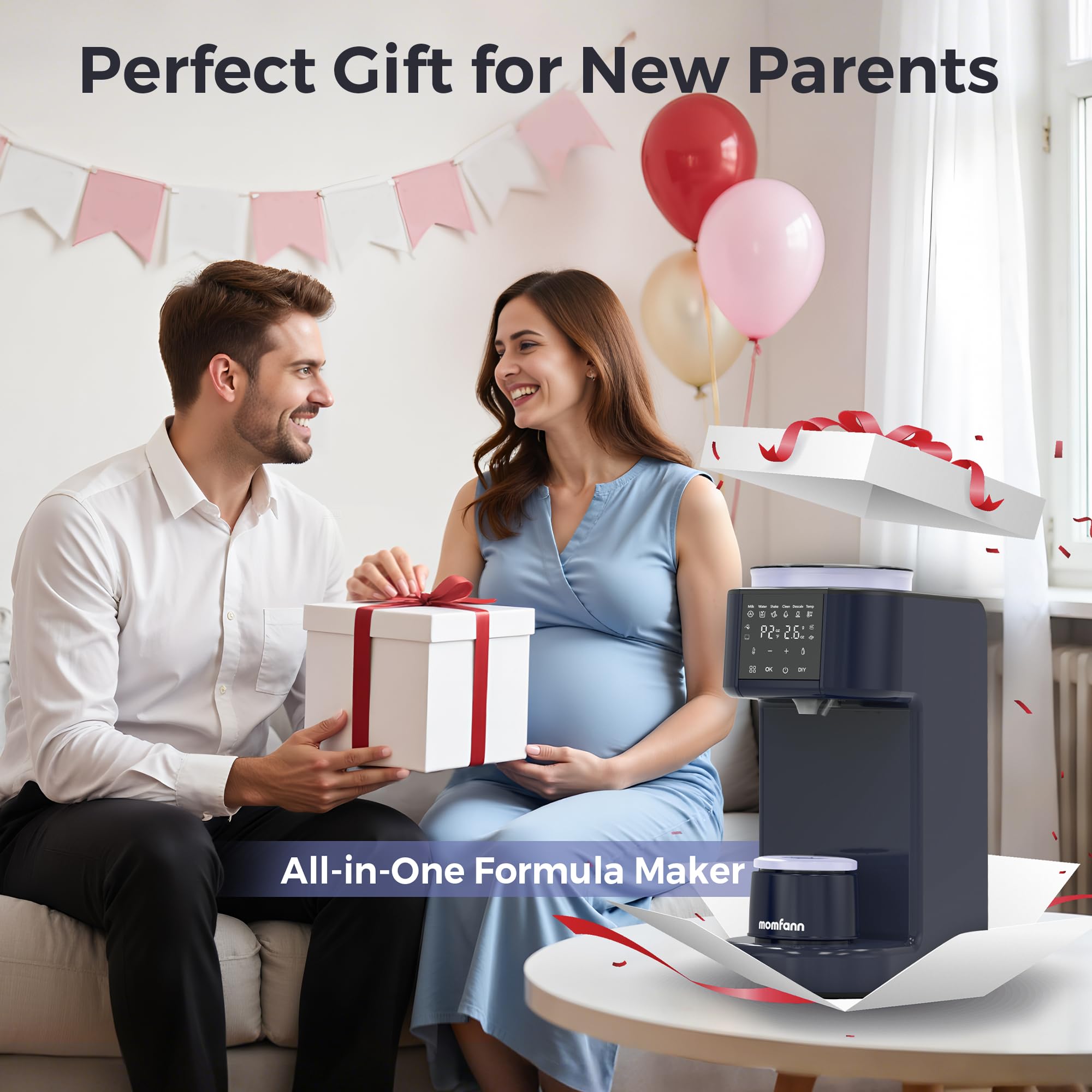 MOMFANN fits most bottles and brands for versatile prep.