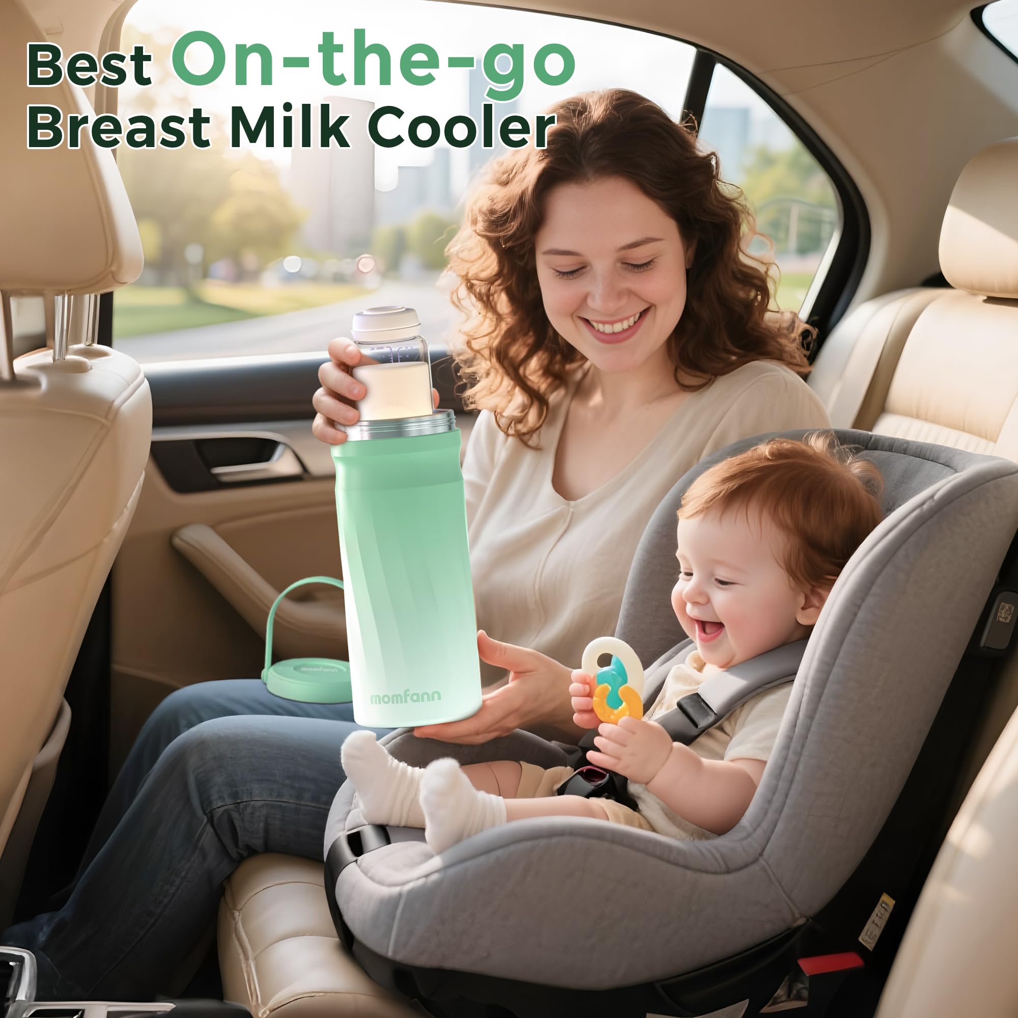 MOMFANN freezes to 0°F for up to 12 hours for flexible cooling.