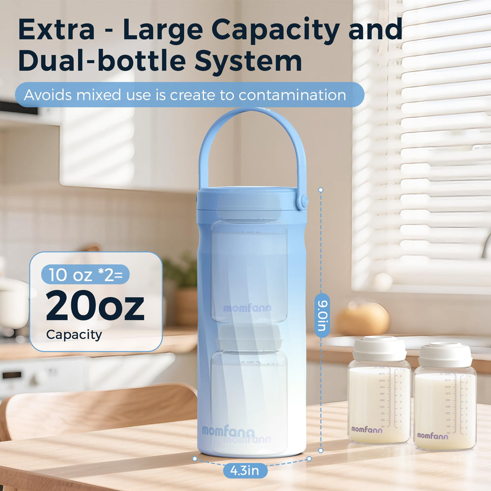MOMFANN lightweight-compact cooler ideal for outings and daily use.