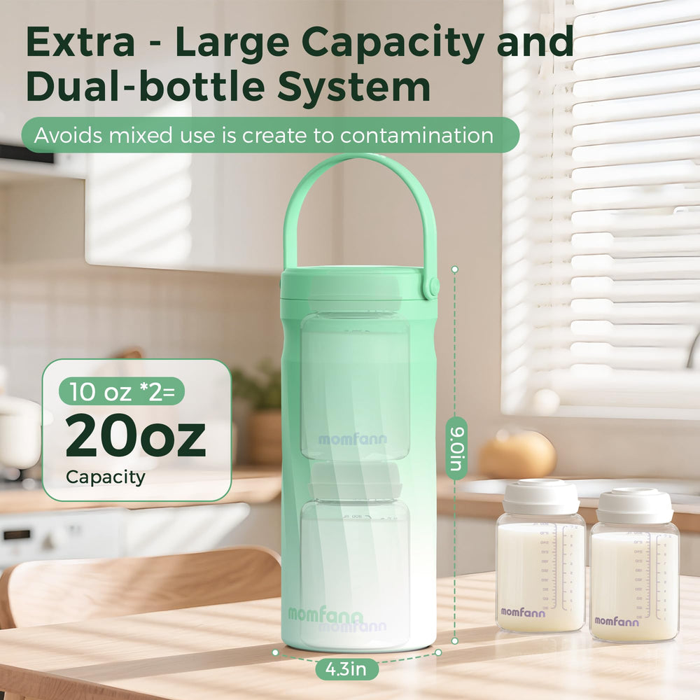 MOMFANN travel-ready compact design fits bags and busy schedules.