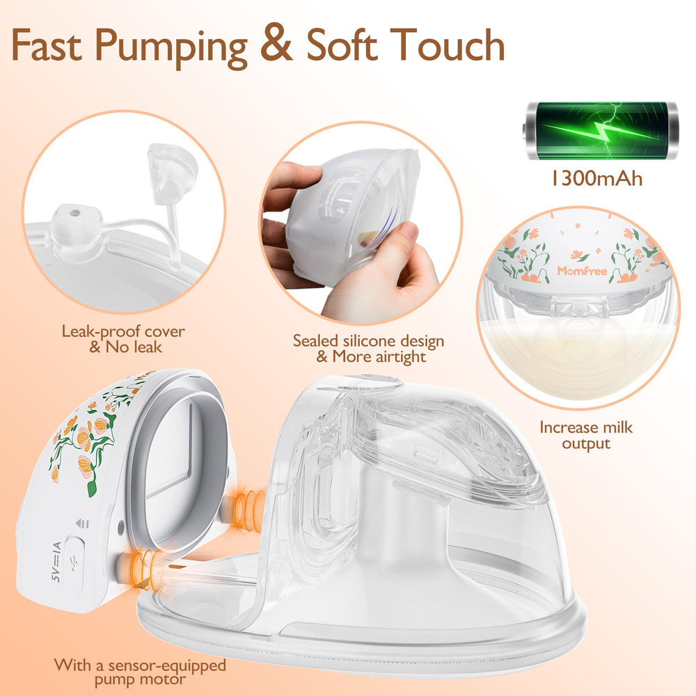 Momfree Upgraded F6 cushions in multiple sizes for a personalized fit and discreet wear.