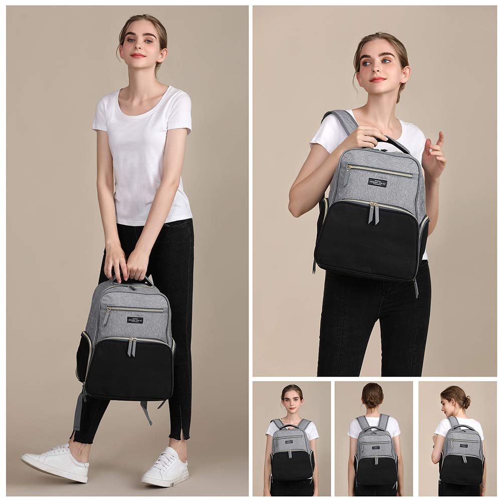 MOMIGO breast pump backpack side cooler pocket keeps ice packs handy for milk cooling