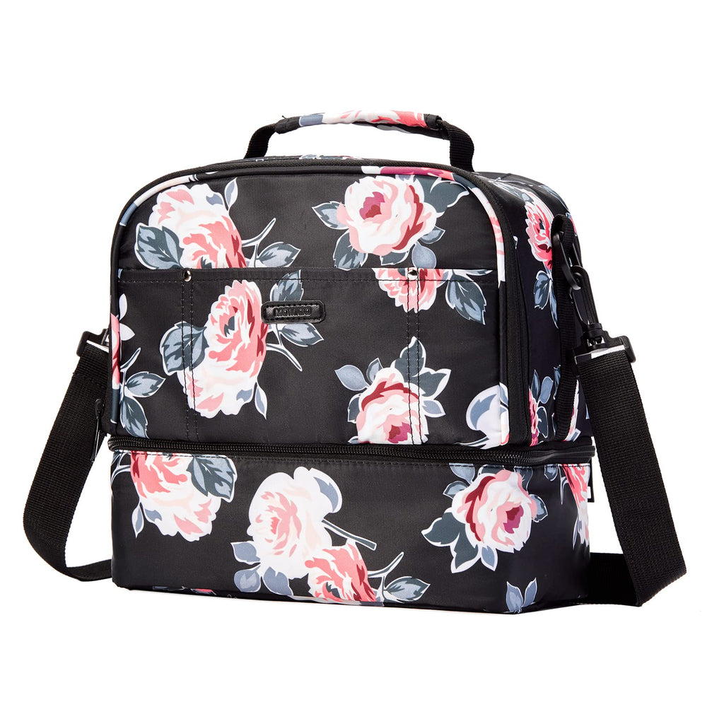 MOMIGO Breast Pump Bag with cooler compartment keeps milk fresh on the go