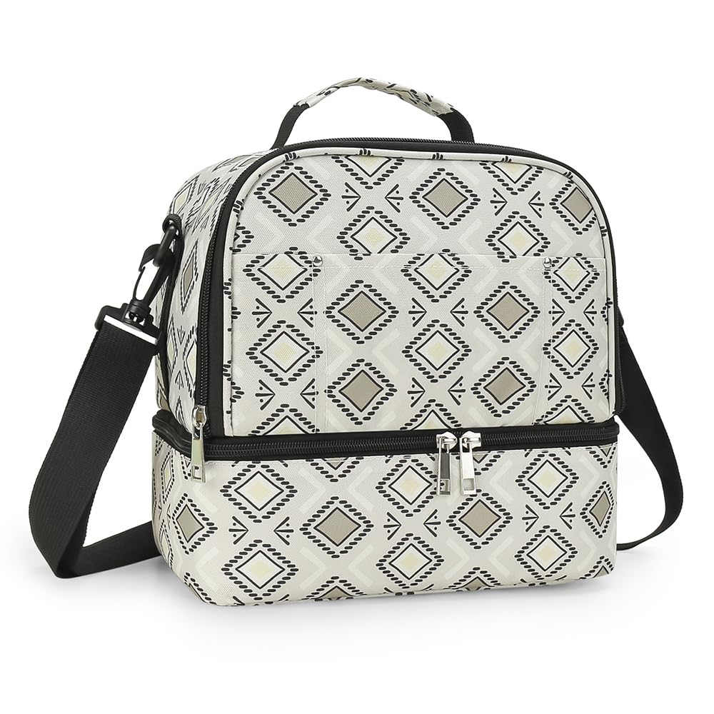 MOMIGO Breast Pump Bag cooler-compartment shows portable on-the-go milk storage for busy days.