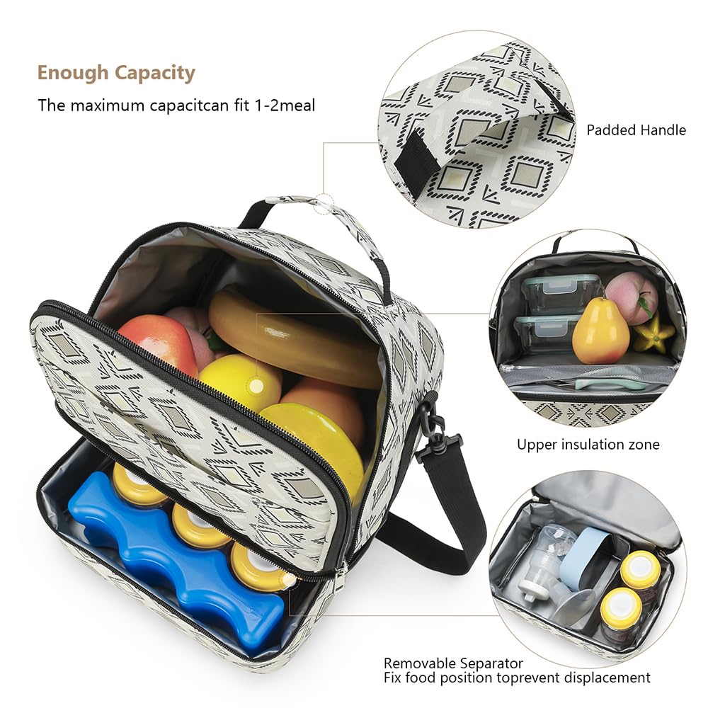 MOMIGO double-layer-bottle-cooler stores up to six bottles securely during travel.