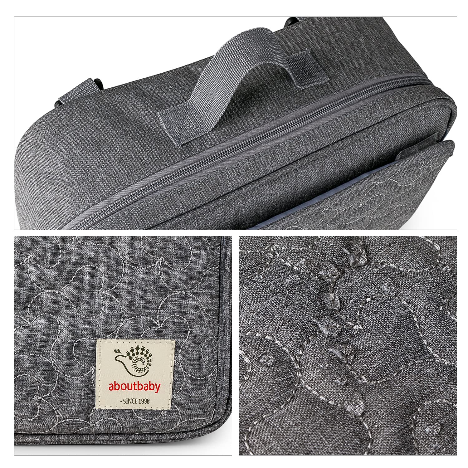 MOMIGO sturdy hand strap detail adds style and durability.