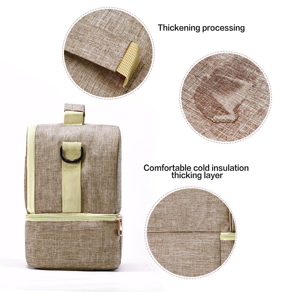 MOMIGO lightweight-shoulder-carry handle emphasizes portable, stylish travel