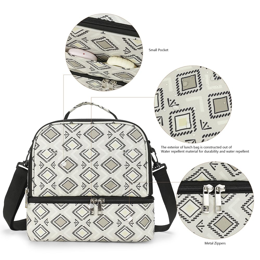 MOMIGO lunch-travel-bag demonstrates versatile use for meals and pumps on the go.