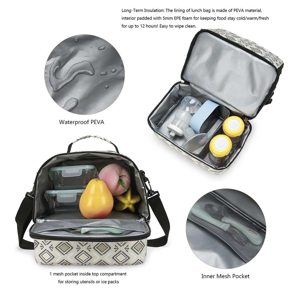 MOMIGO shoulder-carry-design enables easy carrying at work, shopping, or commuting.