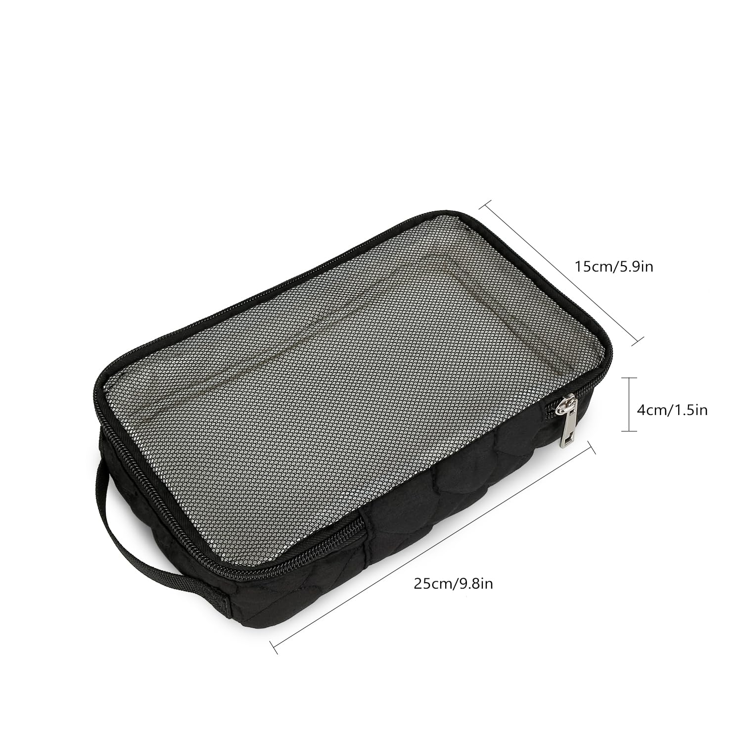 MOMIGO washable, durable double-layer polyester pouch ready for frequent trips.