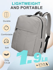 MOMINSIDE Diaper Bag Backpack attached to luggage for travel convenience