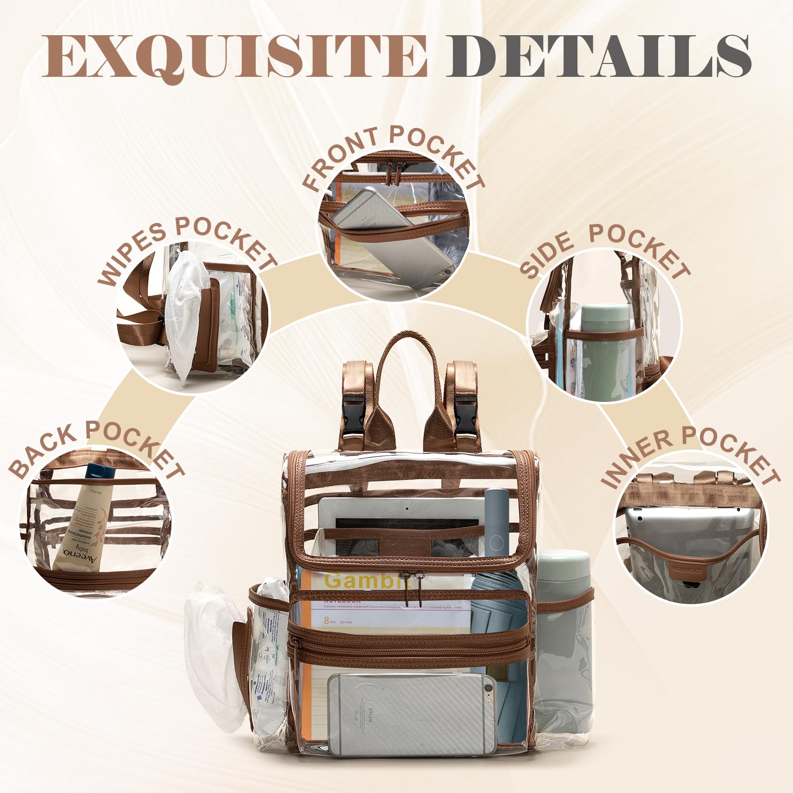 MOMINSIDE heavy-duty PVC material emphasizes durability and weather resistance for daily use.