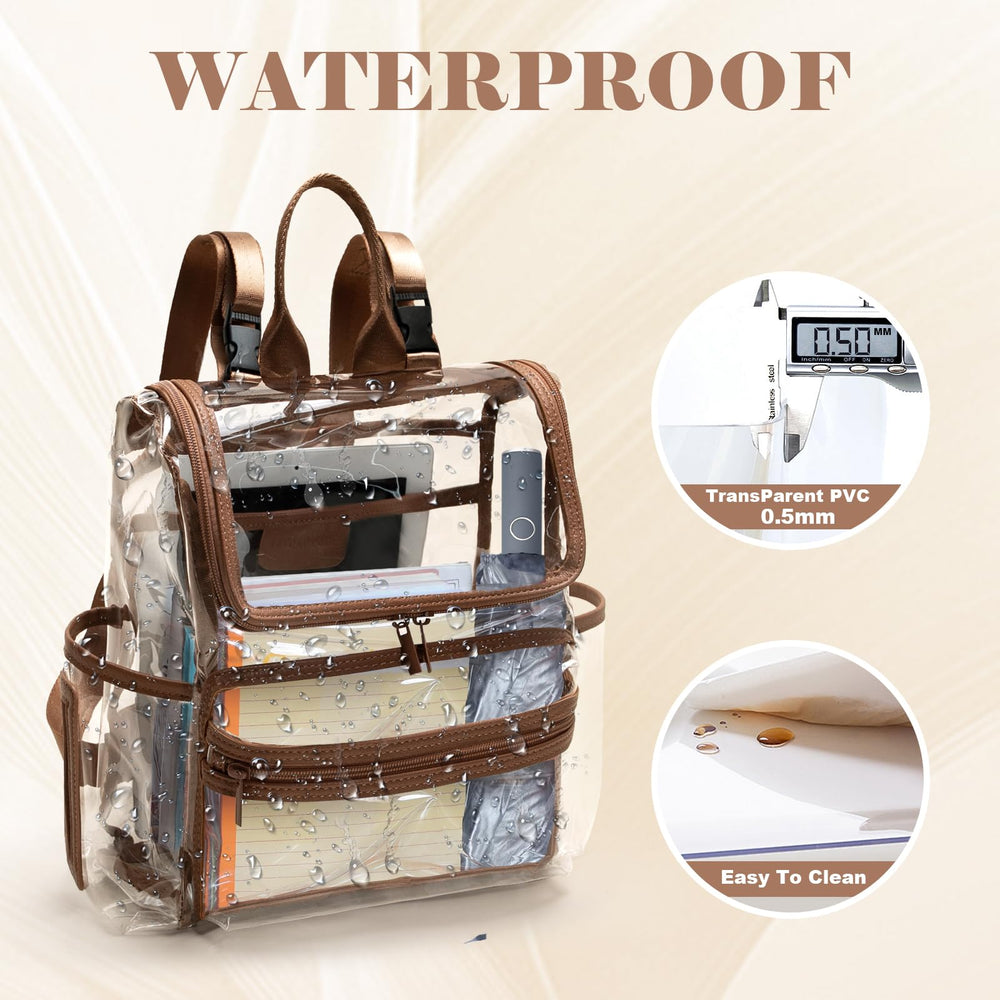 MOMINSIDE six-pocket layout showcases organized storage for essentials.