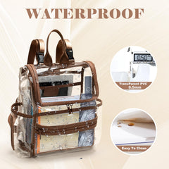 MOMINSIDE six-pocket layout showcases organized storage for essentials.