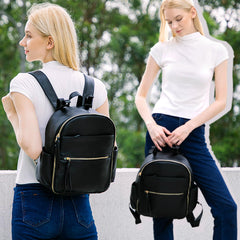MOMINSIDE small diaper bag backpack interior pockets keep essentials accessible for on the go parents