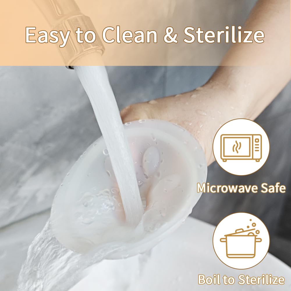 Momlacto durable clear silicone cushion material highlights quality and visibility