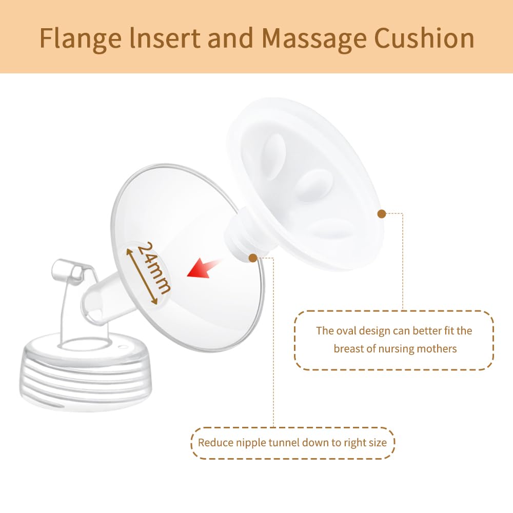 Momlacto soft silicone cushion close-up highlighting flexible fit for sensitive pumping sessions