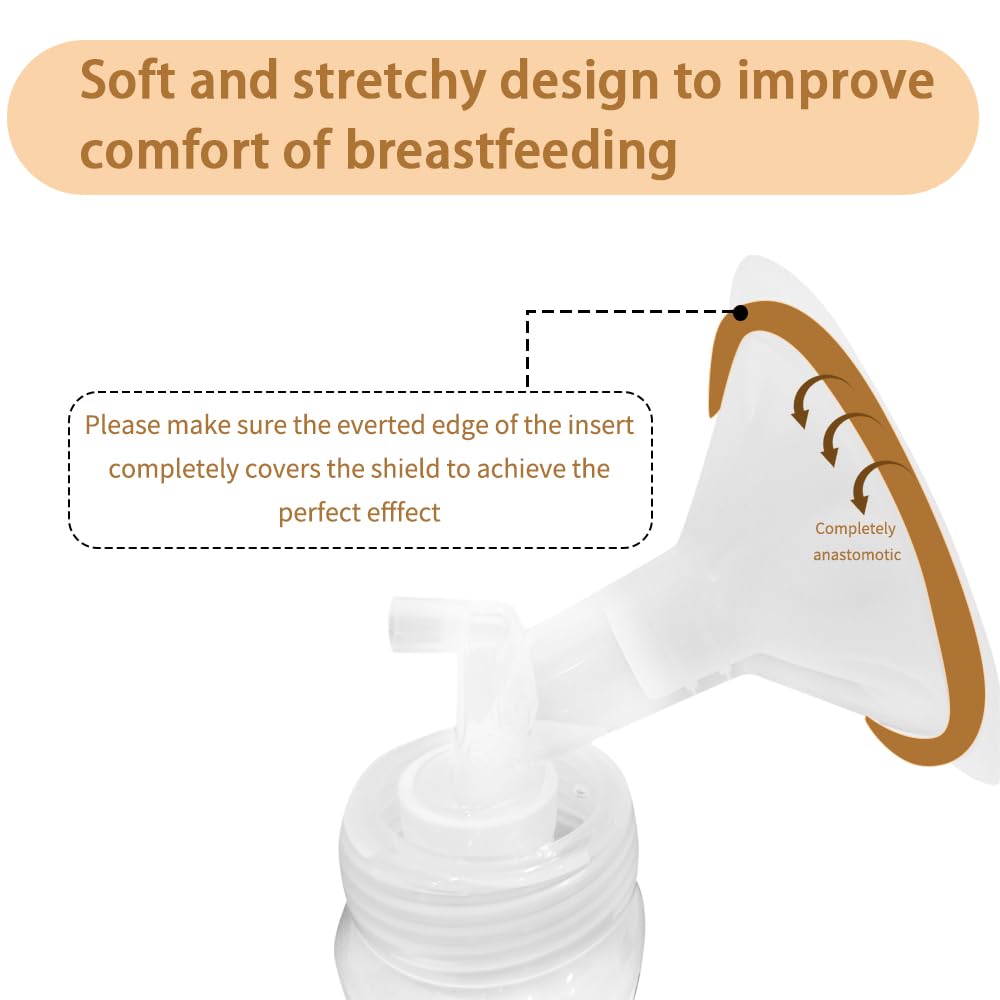Momlacto Spectra-24mm shields compatibility cushion demonstrates easy customization for better comfort