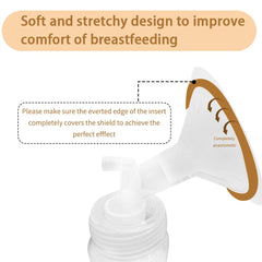 Momlacto Spectra-24mm shields compatibility cushion demonstrates easy customization for better comfort
