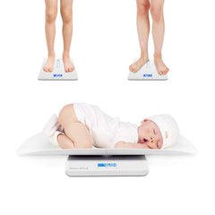 MOMMED MomMed Baby Scale display and hold feature freezes weight for easy reading.