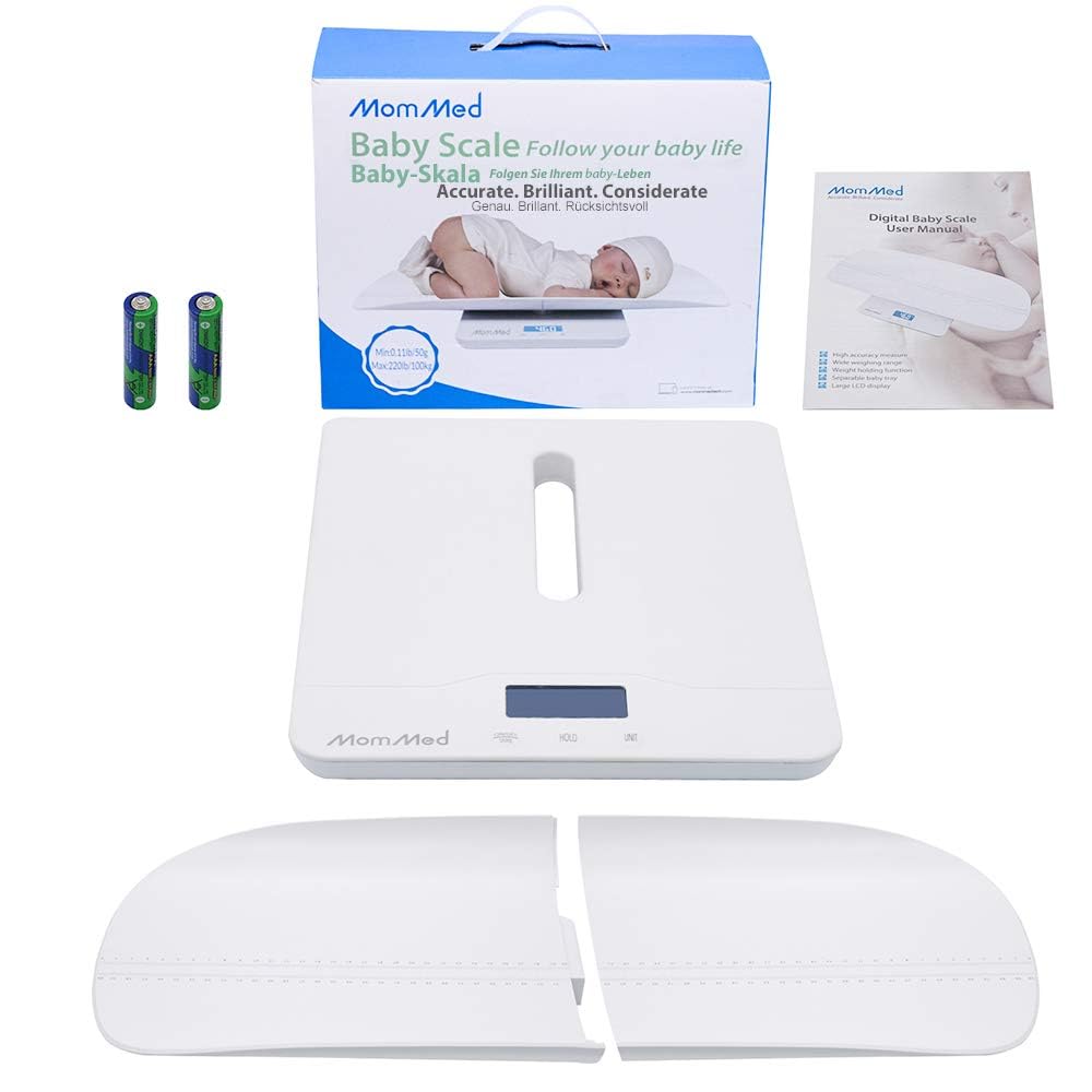 MOMMED MomMed large LCD display shows clear numbers from any angle.
